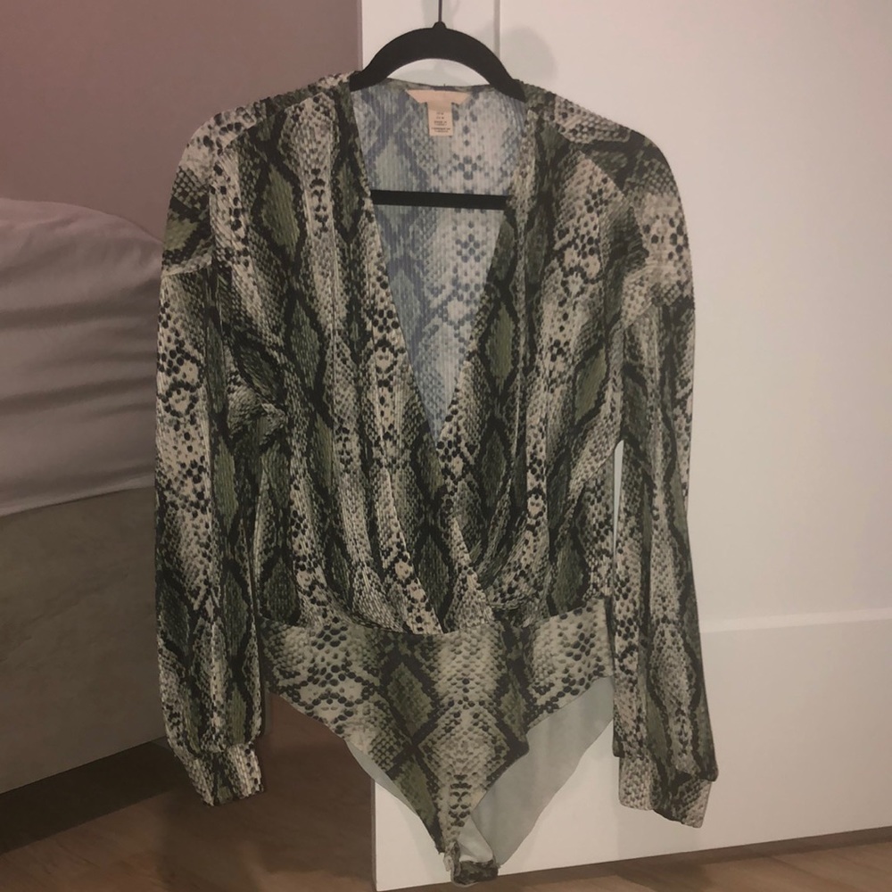 Snake skin bodysuit